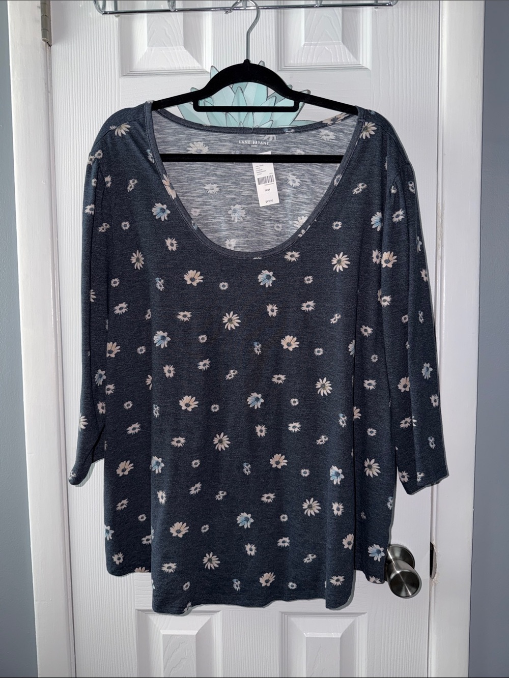 Floral 3/4 Sleeve Tee